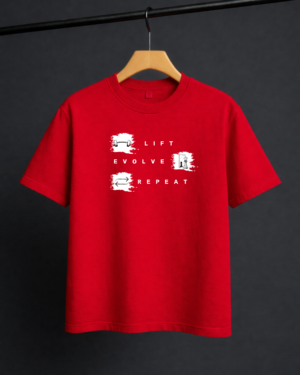 Lift, Evolve, Repeat - Unisex Oversized Tee