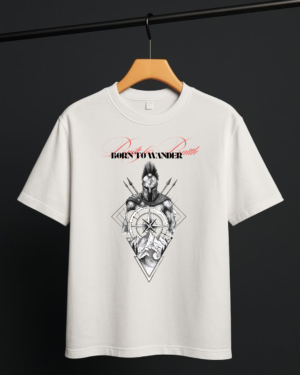 Built for Battle, Born for Wander - Mens Oversized Tee