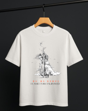 I Came, I Saw, I Survived - Unisex Oversized Tee