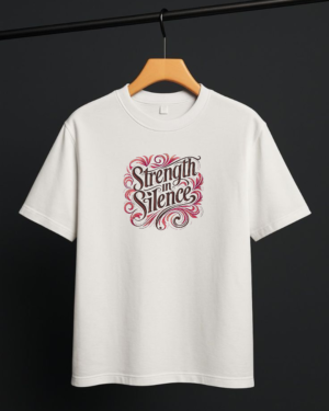 Strength In Silence - Women Oversized Tee