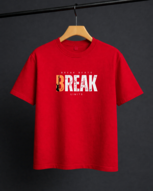 Break Beats, Break Limits - Unisex Oversized Tee