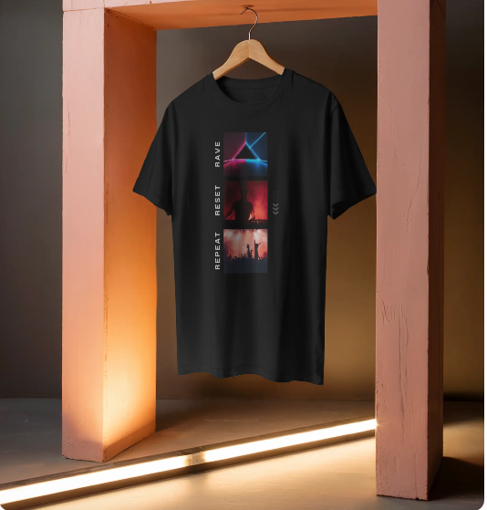 RAVE RESET REPEAT- hanging