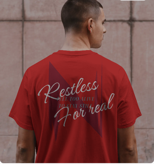 RESTLESS- MALE BACK