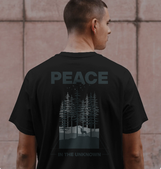 peace in the unknown - male back