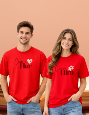 Chosen – Couple Mood Tee
