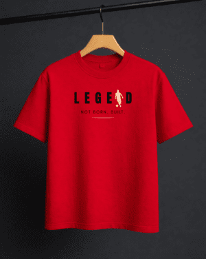 Legend Not Born. Built.  - Unisex Oversized Tshirt