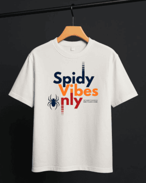 Spidy Vibes Only (White) - unisex Oversized Tshirt